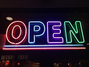open sign picture