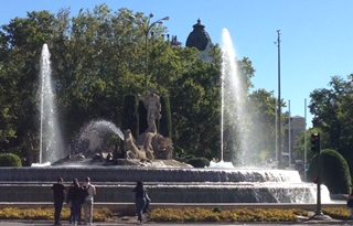 Fountain, Madrid Spain