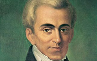 Ioannis Kapodistrias from Corfu island, founder and first governor of the modern Greek state