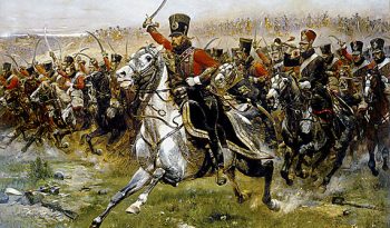 Charge of the French 4th Hussars at the Battle of Friedland, 14 June 1807