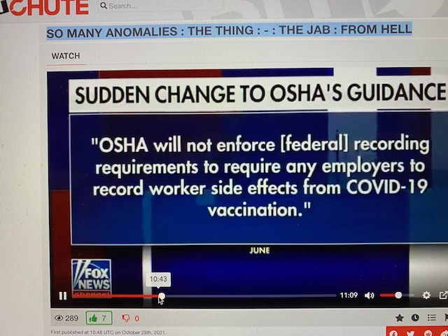 Sudden Changes to OSHA's Guidelines