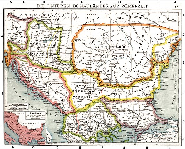 The Balkan provinces in the Western Roman Empire