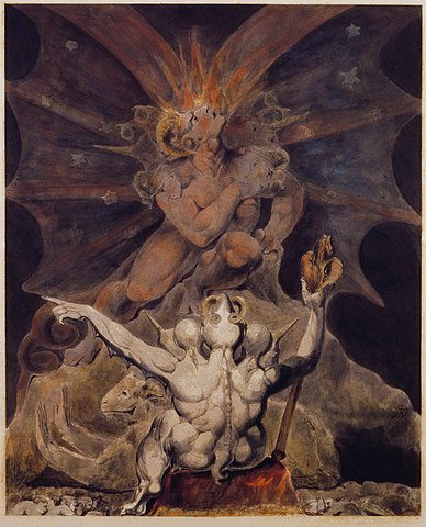 The number of the beast is 666 by William Blake