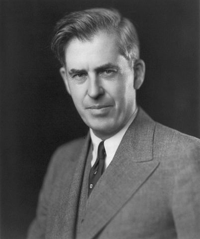 Henry Agard Wallace, 1888–1965, bust portrait, facing left