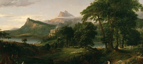 Thomas Cole's The Arcadian or Pastoral State, 1834
