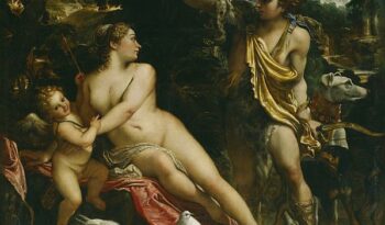 Venus and Adonis (c. 1595) by Annibale Carracci