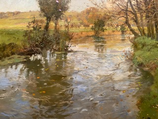 River View, c. 1890-1900, by Frits Thaulow