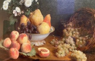 Henri Fantin-Latour _ Flowers and Fruit on a Table